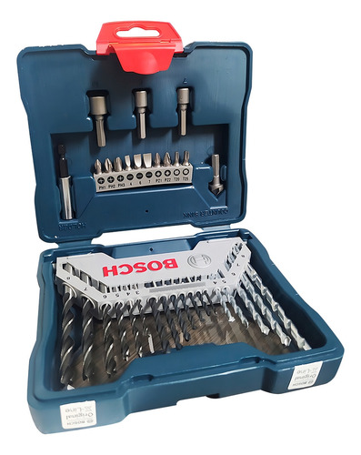 Jogo De Pontas E Brocas Bosch X-line Com 33 Peças