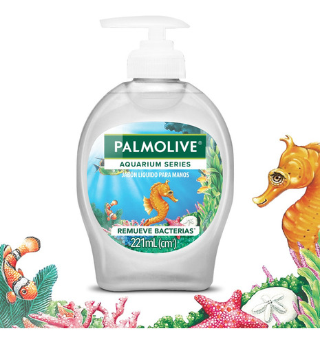 Jabón Líquido Palmolive Aquarium Series Para Manos 221 Ml