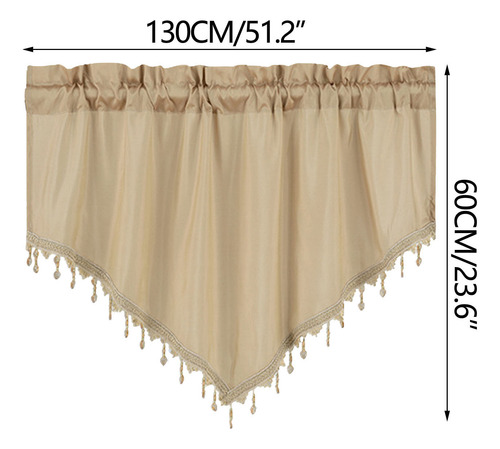 Cortinas Cortas En Forma De C Curtains, Cortinas De Color Li