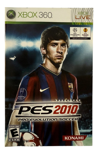 Pes 2010 Pro Evolution Soccer 2010 Para Xbox 360 Físico (Usado)