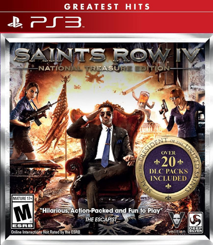 Saints Row Iv National Treasure Edition Ps3 Dakmor
