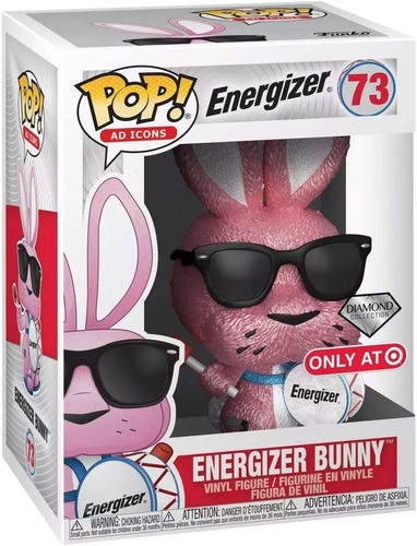 Funko Pop Energizer Bunny 73 Diamond Target Exc
