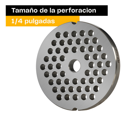 Cedazo Rhino Original P/molino De Carne 22 1/4 Ceda22-6