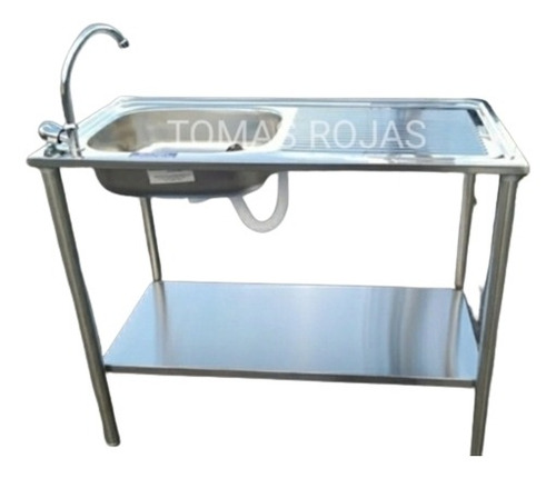 Imagen 1 de 6 de Lavabo Fregadero Lavaplatos Acero Inoxidable Americano