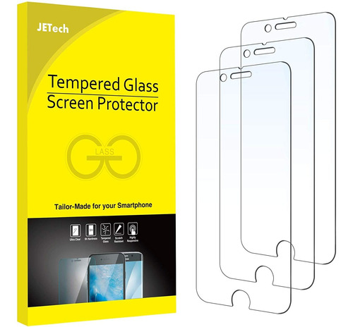 Protector De Pantalla Para iPhone SE 2020 Templado 3 Piezas