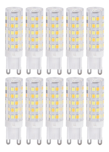 Bombilla Led G9 De 220 V, 10 Unidades, Cerámica Regulable, R