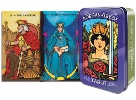 Imagem 2 de 5 de Morgan Greer Tarot - Tarô Em Latinha Oficial Usgames Brasil