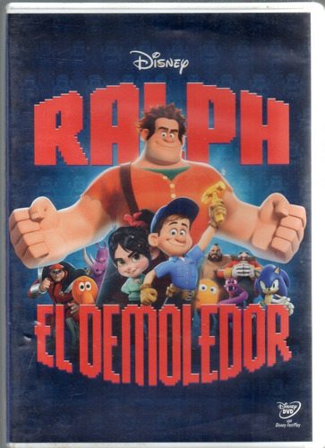 Ralph El Demoledor Disney Pelicula Dvd