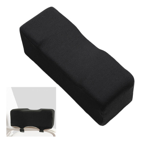 2 Negro Cómodo Reposabrazos Almohada Silla Reposabrazos