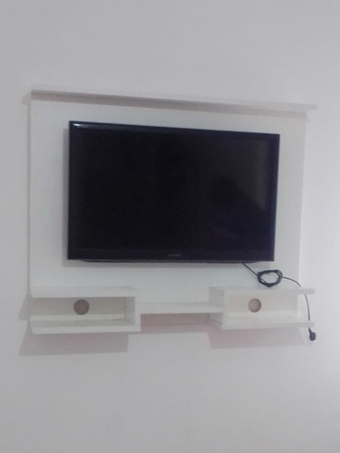 Panel Rack Flotante 3 Estantes 100x80 Smart Tv Led Consolas