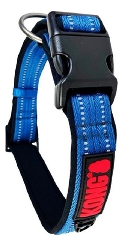 Collar para perro Kong Nylon Collar, grande, grande y reflectante