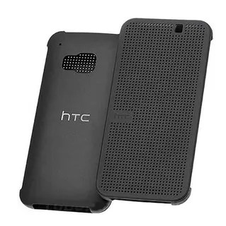 - Funda Original Htc One M9 Dot View Negra Onyx