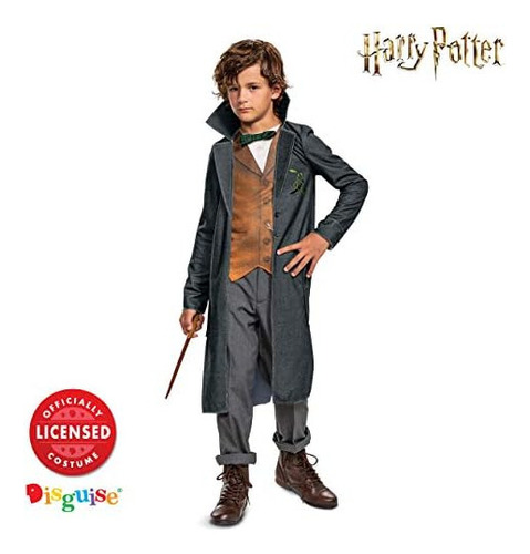 Disfraz De Newt Scamander Para Niños, Disfraz De Lujo Para N