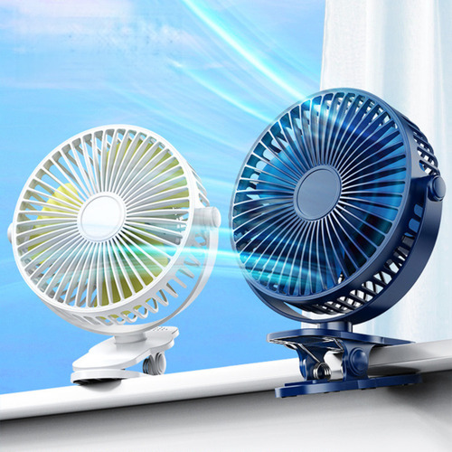 . Mini Ventilador Eléctrico Que Gira A Alta Velocidad Del