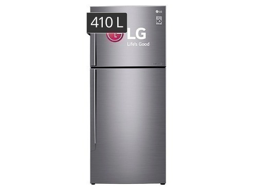 Refrigeradora LG Lt41sgp 410 Lts Silver Dispensador Panel .