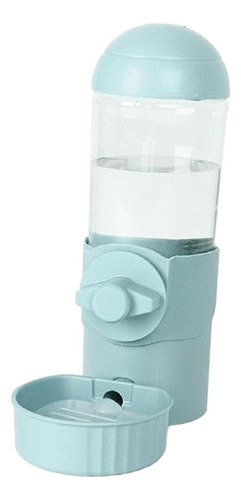 Bebedero De Agua Para Mascotas Automático 500 Ml Azul