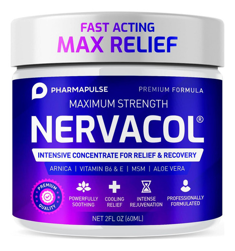 Crema Alivio Neuropatía Pharmapulse 60ml - Máxima Fuerza