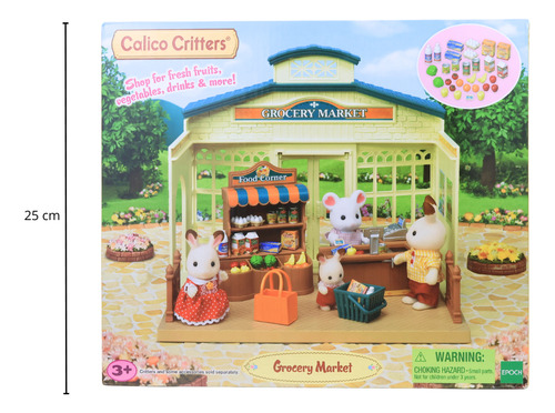 Ternurin Calico Critters - Grocery Market