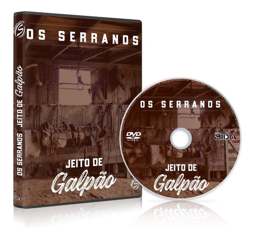 Cd + Dvd - Os Serranos - Jeito De Galpão