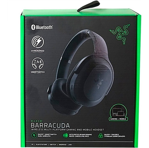 Audífonos C/microf. Razer Barracuda Wireless 2.4ghz/bt Thx