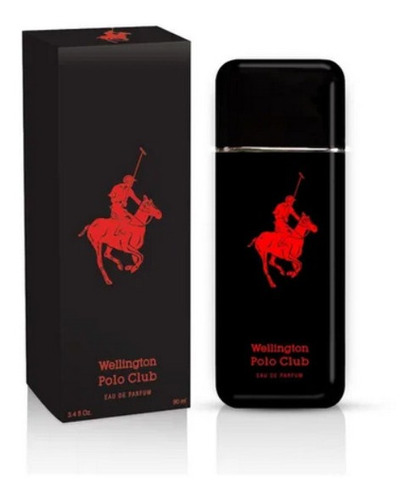 Perfume Polo Club Wellington Black 90ml Original Promo!