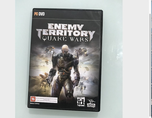 Jogo Midia Fisica Enemy Territory Quake Wars Pc Computador