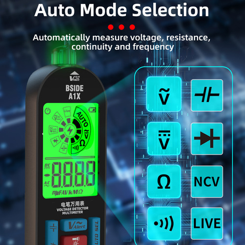 Multímetros Bside Live Professional Recognition Pen Electric