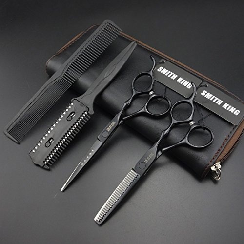 6.0 Pulgadas Tijeras De Corte De Pelo Set Con Peines Lether 