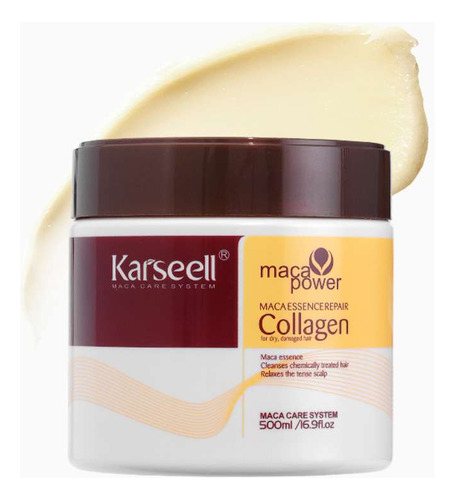 Mascara Capilar Karseell Con Colágeno Original