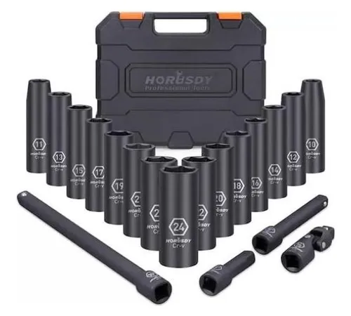 comprar Juego De Dados De Impacto De 1\u002F2 Pulgada Medidas 10 A La 24