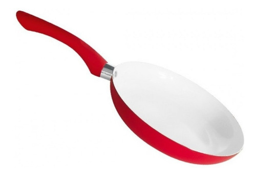 Imagen 2 de 4 de Sarten Ceramica Antiadherente Tv Calidad Porcelana 26cm Prom