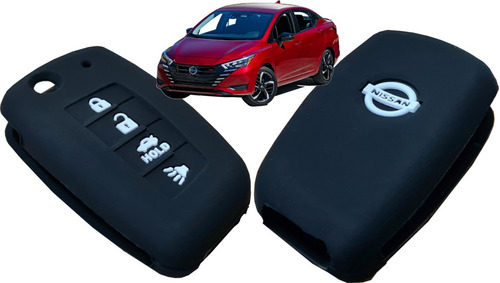 Funda Silicon Espada Para Nissan Versa Sense 2023 2024