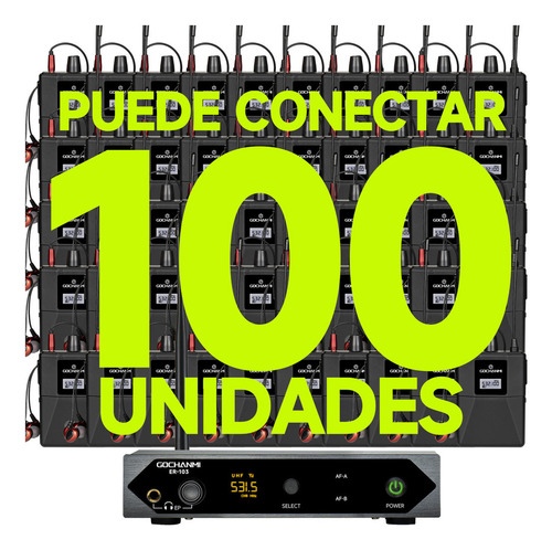 Monitoreo Sistema Gc Er103 In Ear De 1 Canal Inalambrico