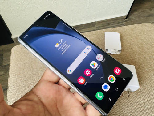Samsung Galaxy Z Fold 5 512gb Sm-f946b Libre Telcel Movi Att Buen Estado Icy Blue (Usado)