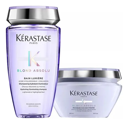 Kérastase Bain Lumiere 250 Ml + Masque Cicaextreme 200 Ml