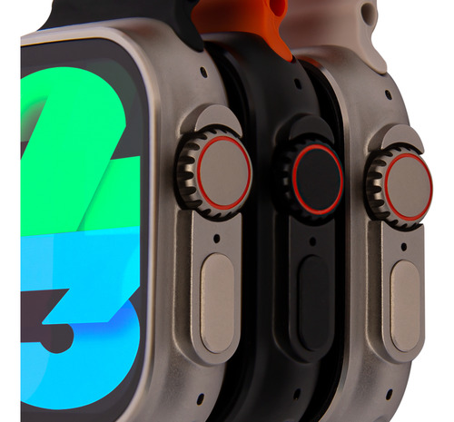 Smartwatch Reloj Inteligente Crema Smarttime Hombre Sr02 Sun
