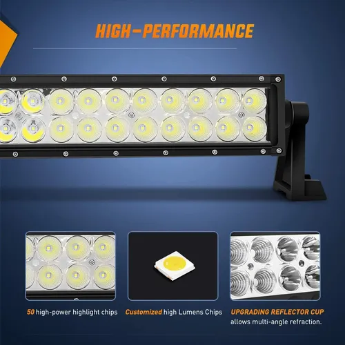 15026c Una Barra De Luz Led 52 Pulgadas 300w Spot Combo...