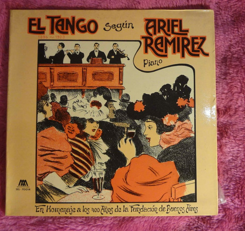 El Tango Segun Ariel Ramirez - Piano Disco De Vinilo Lp