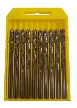 Set 10 Brocas Cobalto Hss 6mm