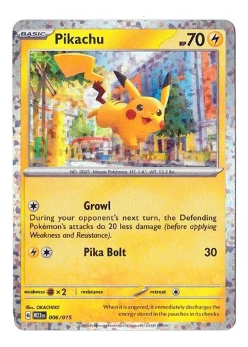 Abrimos R$ 60,00 em cartas pokémon McDonald's. Saiu Pikachu