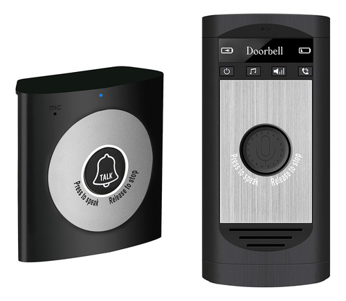 Timbre Unidad Interior Receptor 1 Monitor De Puerta