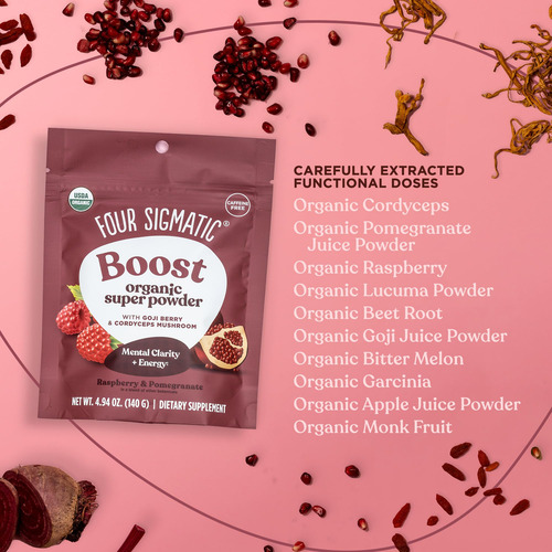 Four Sigmatic Perform Polvo Con Superfrutas 140g