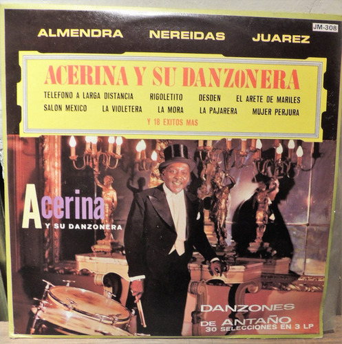 Danzones De Antaño 30 Selecciones (vinilo) Acerina...