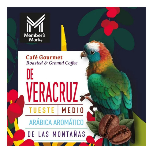 Café Puro Member's Tueste Y Molienda Media Veracruz 900g