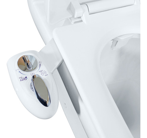 Bidet Para Inodoro Flowy Plus Dispositivo C Kit Instalación Color Blanco