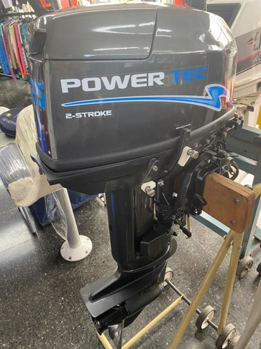 Motor Fuera De Borda Power Tec 25hp Con Arranque Y Comandos