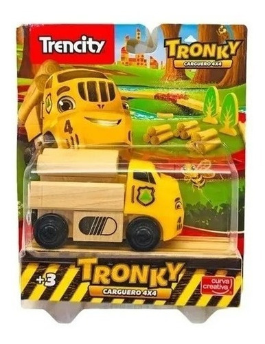 Imagen 2 de 2 de Trencity Camión De Madera Tronky - Camiones Juguetes
