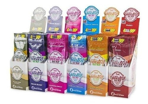 Twisted Hemp Wraps (15pc)