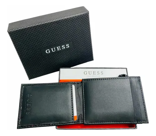 Tarjetero hombre guess sale