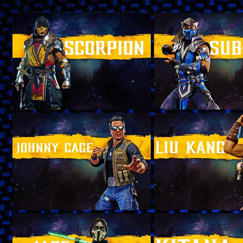 Pósters Mortal Kombat 11 - Ps4 Pc Games - Nuevos
